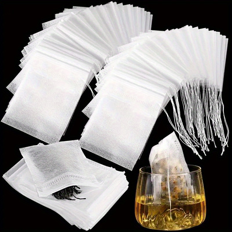 100Pcs Disposable Tea Bags Fil - Kitchen Room Gadgets review and price