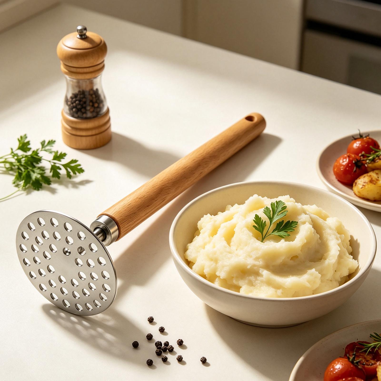 Manual Potato Masher Stainless - Kitchen Room Gadgets review and price