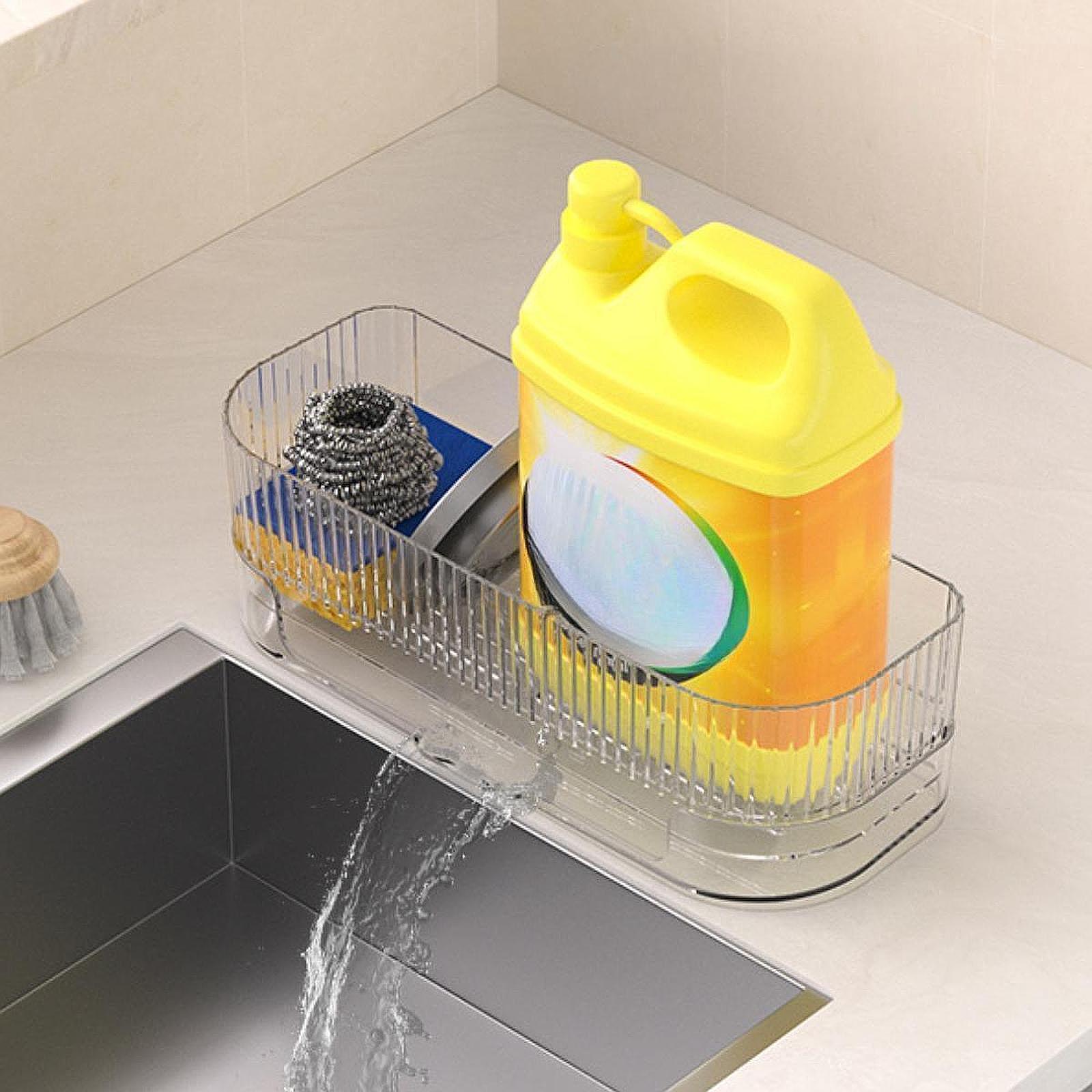 Kitchen Sink Organizer, with D - Kitchen Room Gadgets review and price