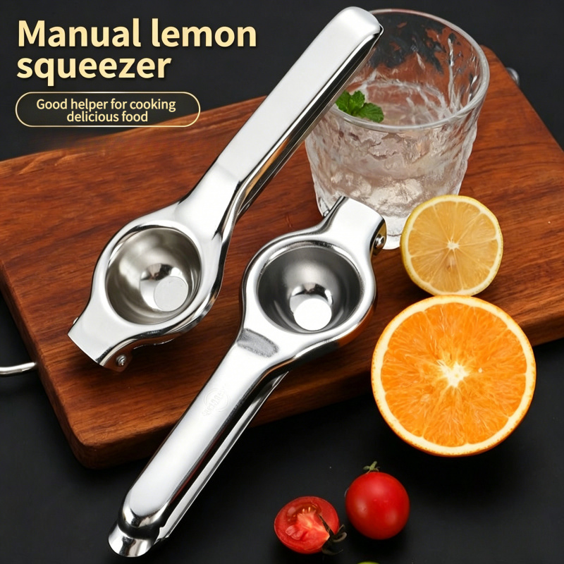 1pc Stainless Steel Manual Lem - Citrus Lemon Squeezer review and price