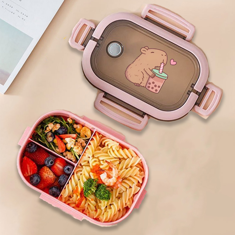 Capybara Bento Lunch Box Anime - Food Storage Containers review and price