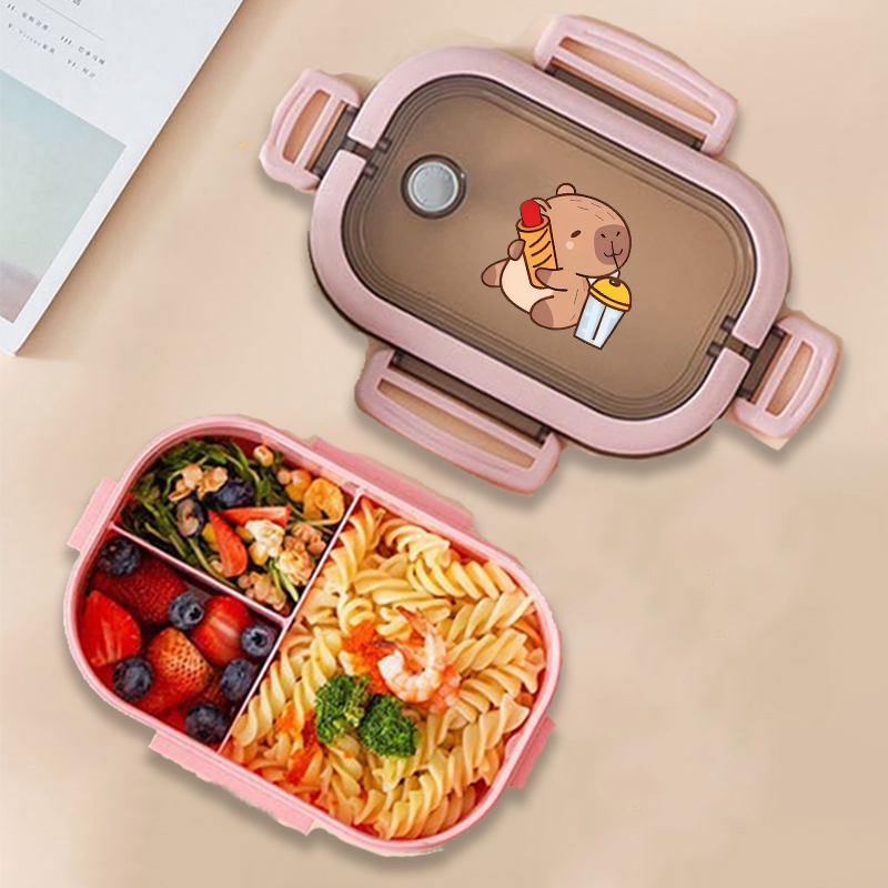 Capybara Bento Lunch Box Anime - Food Storage Containers review and price