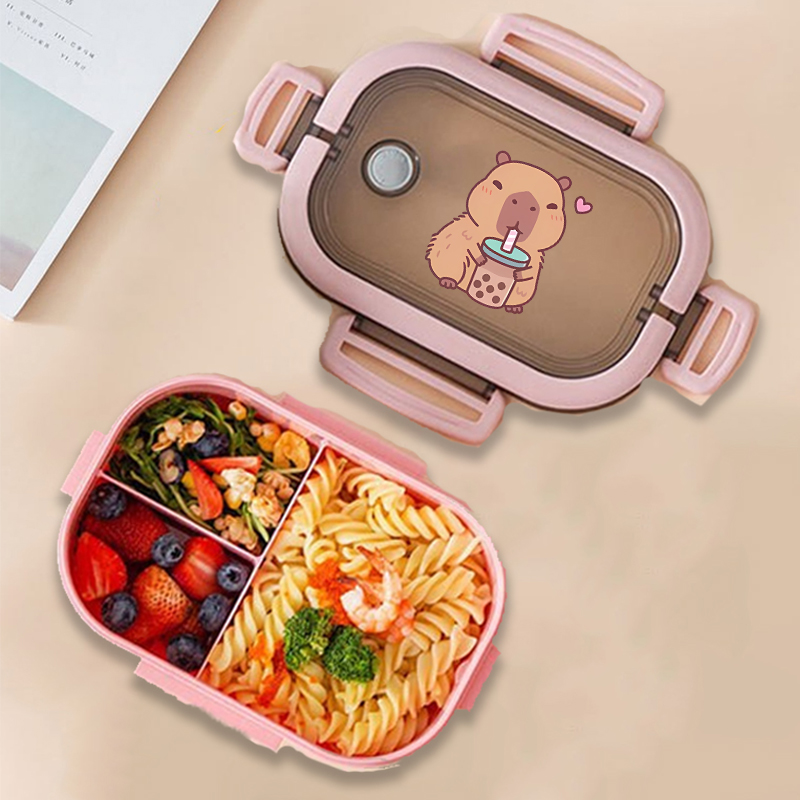 Capybara Bento Lunch Box Anime - Food Storage Containers review and price