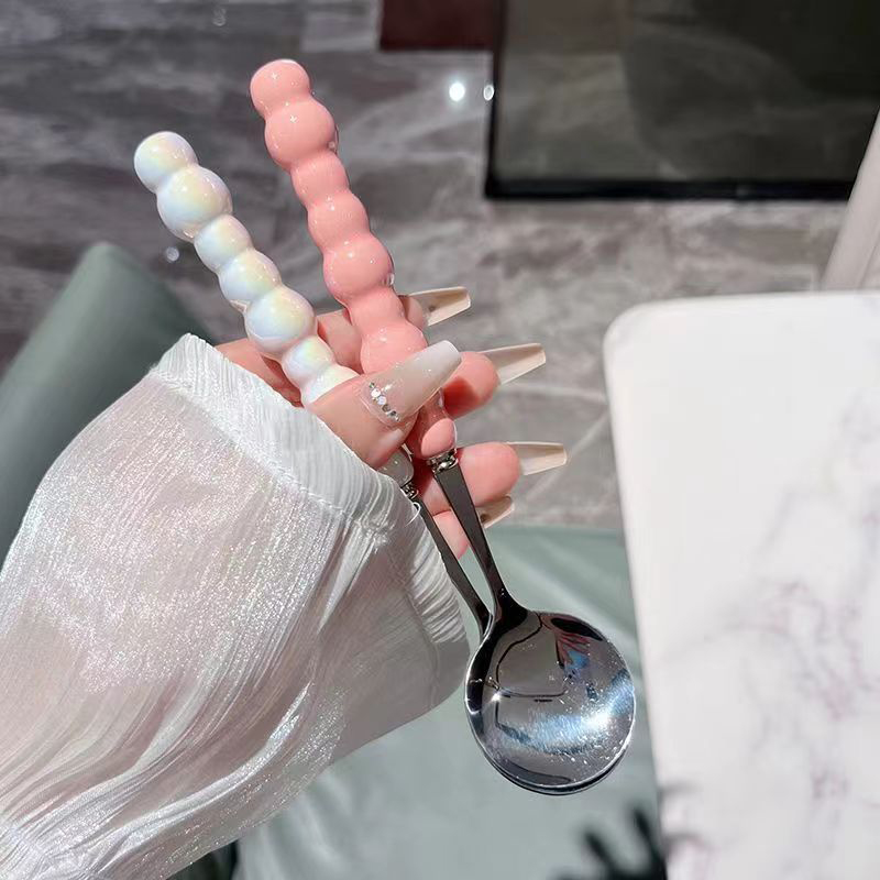 Pearl Handle Spoon Stainless S - Kitchen Gadgets Everyone Needs review and price