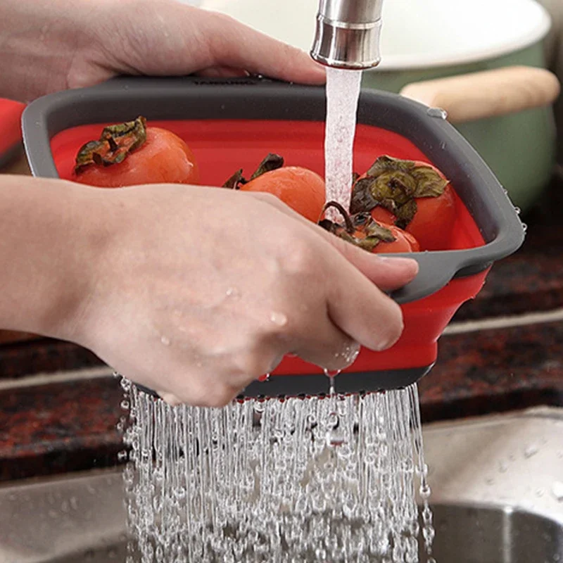 NEW Foldable Vegetable Washing - Kitchen Gadgets Everyone Needs review and price