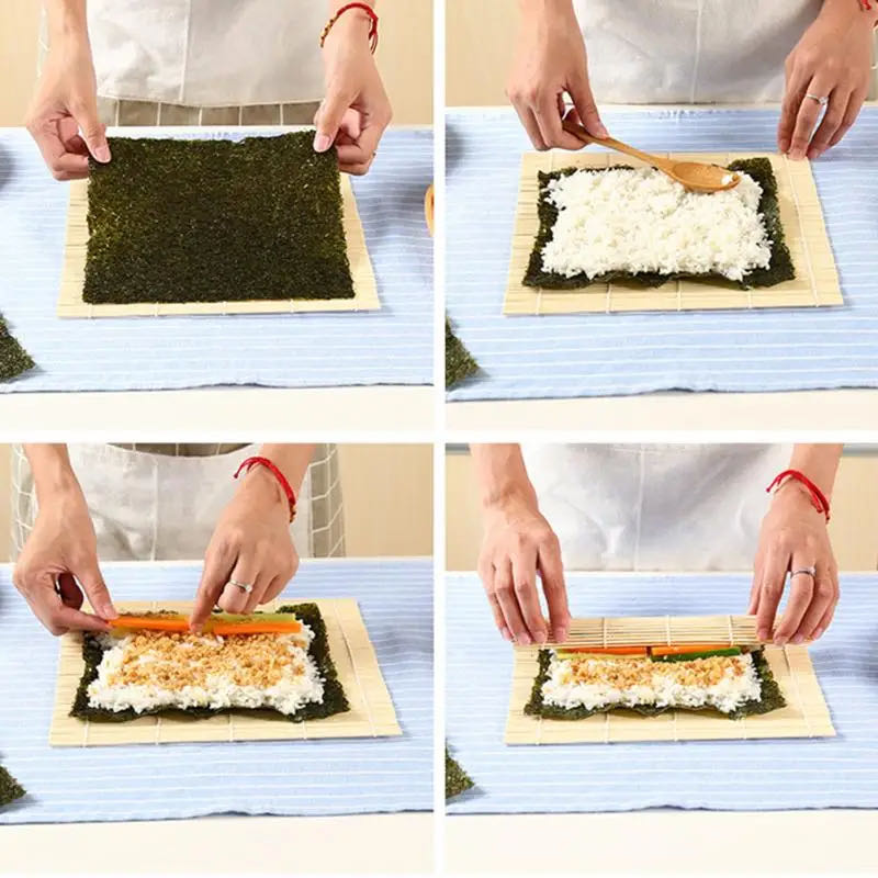 DIY Bamboo Sushi Maker Rolling - Kitchen Gadgets Everyone Needs review and price