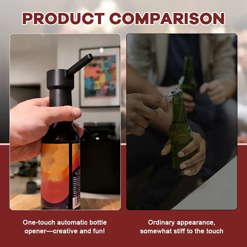Bottle Opener Emitter Bottle C - Small Kitchen Gadgets Gifts review and price