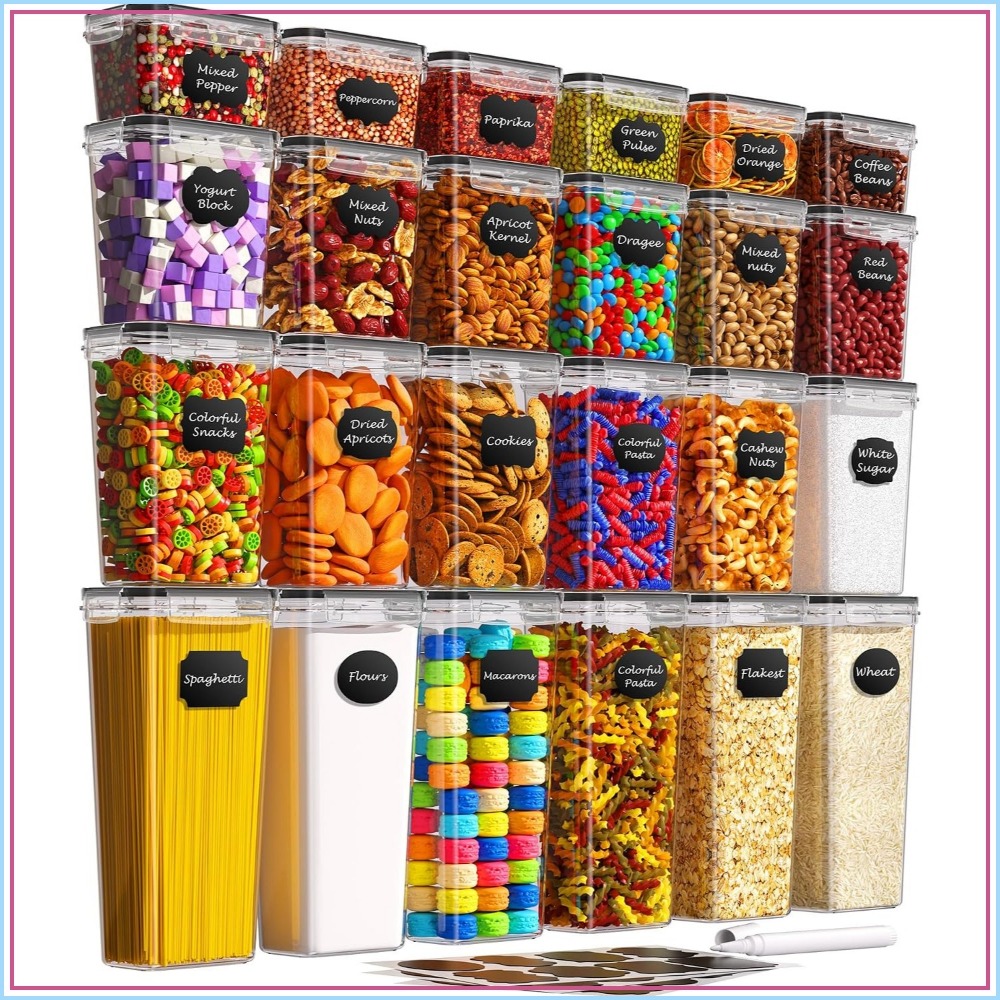 24 PCS Airtight Food Storage C - Food Storage Containers review and price
