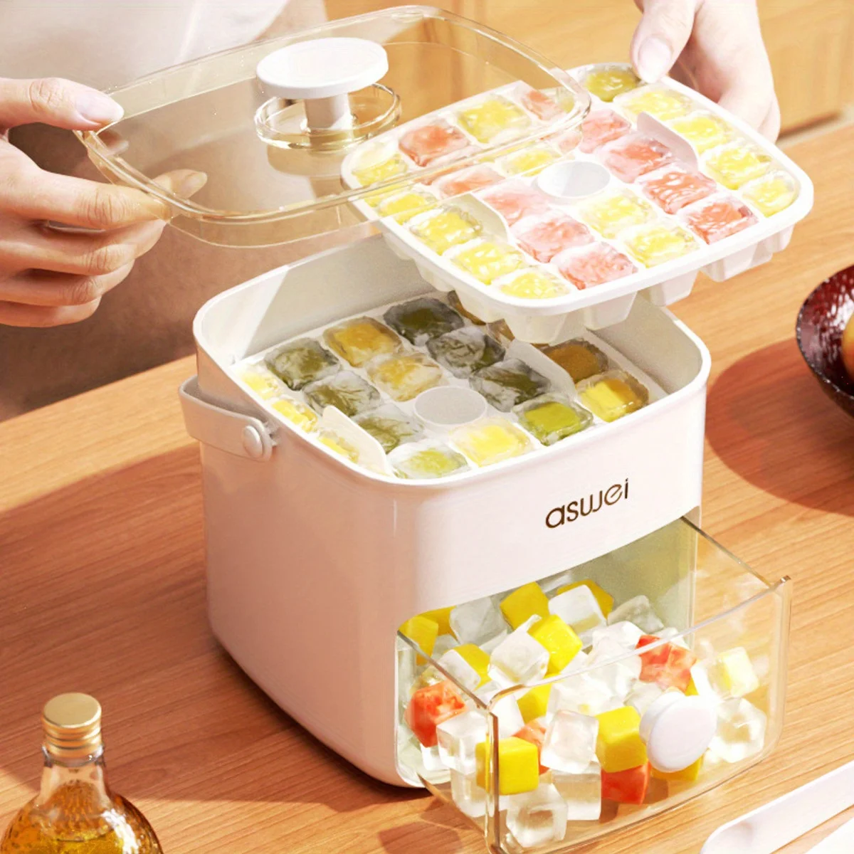 48-Cube Ice Maker with Easy-Pr - Kitchen Gadgets Everyone Needs review and price